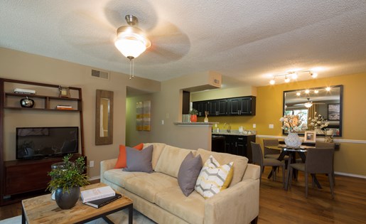 Spacious Living Room at Grand Highlands at Mountain Brook Apartment Homes Vestavia, Birmingham, AL 35223